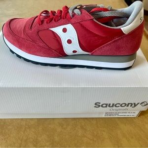 Saucony Originals, Red, Brand New, Men’s Size 8